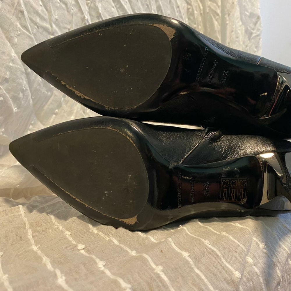 Pointed toe Burberry boots - Picture 2 of 5
